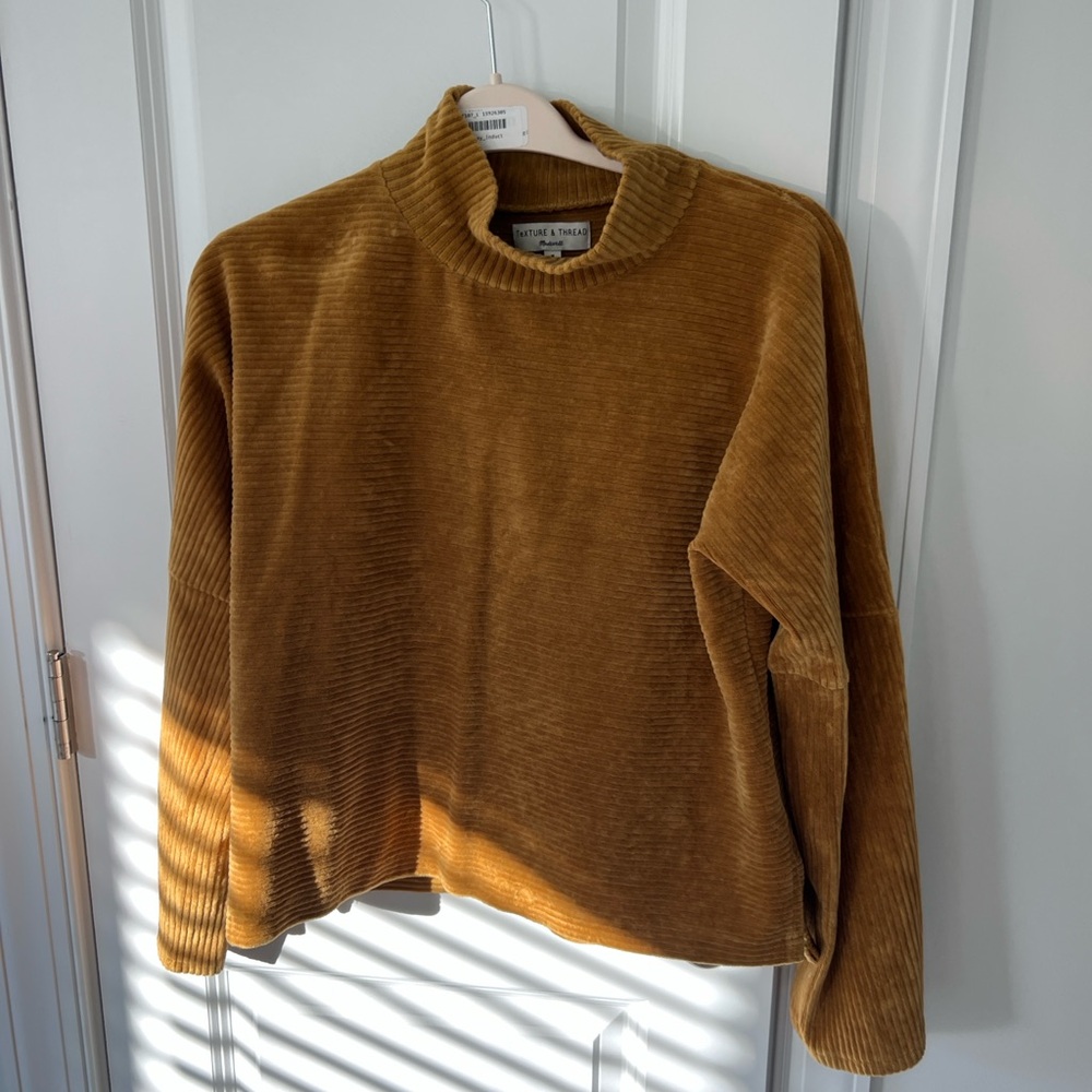 Madewell Textured Tan Sweater